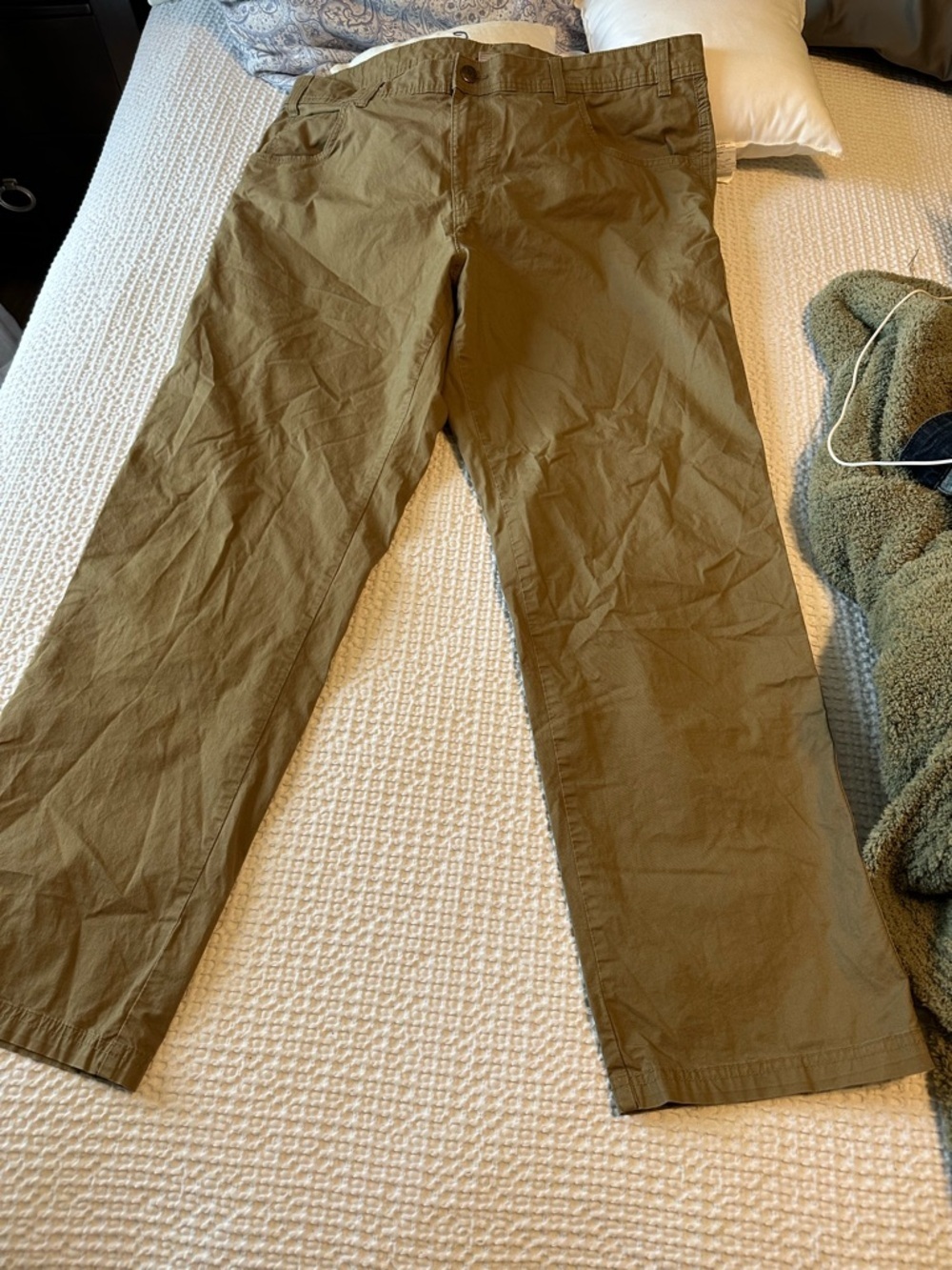 Columbia Mens Milk Chocolate Brown Casual Pants - Picture 3 of 8